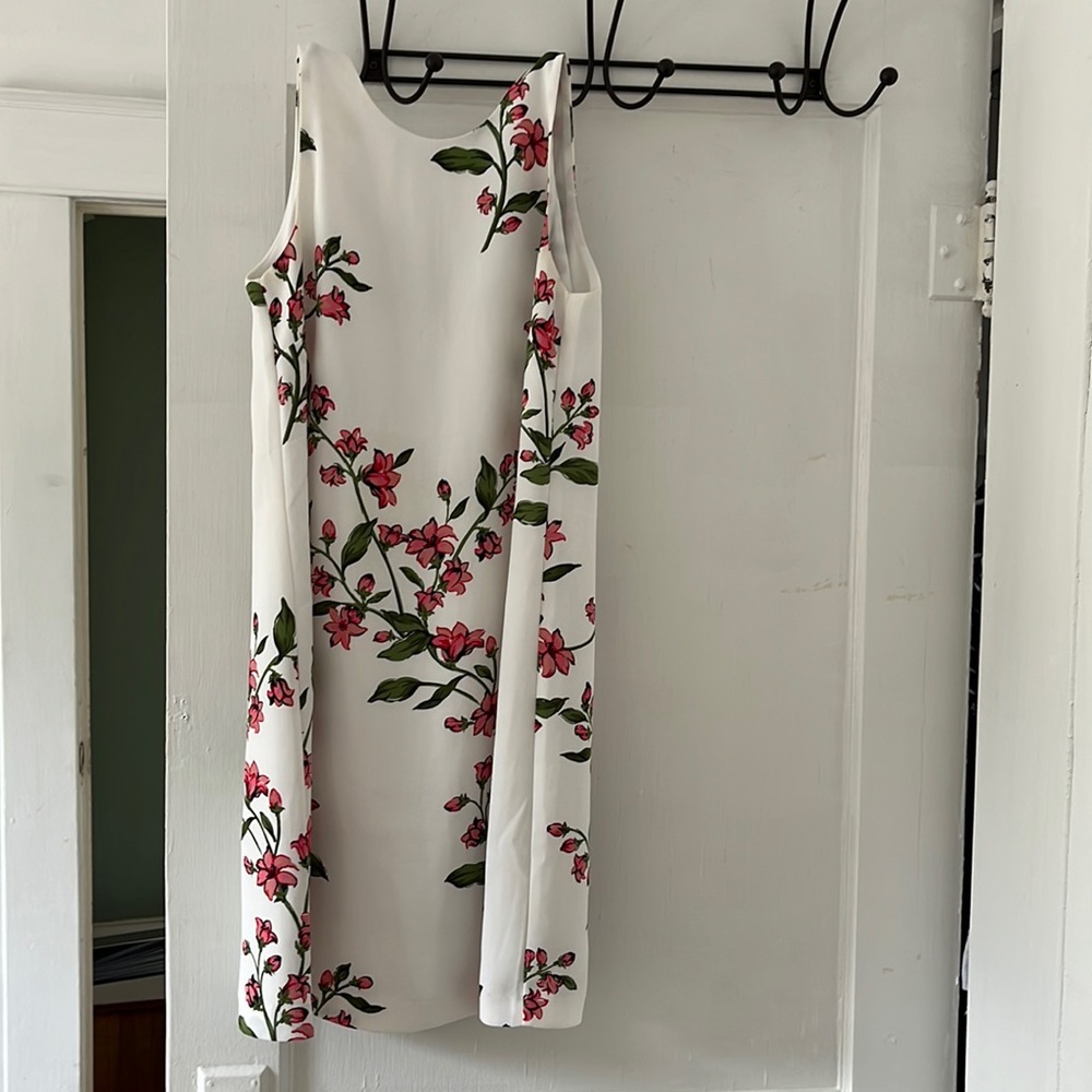 Floral Ann Taylor Loft Shift Dress, 0p